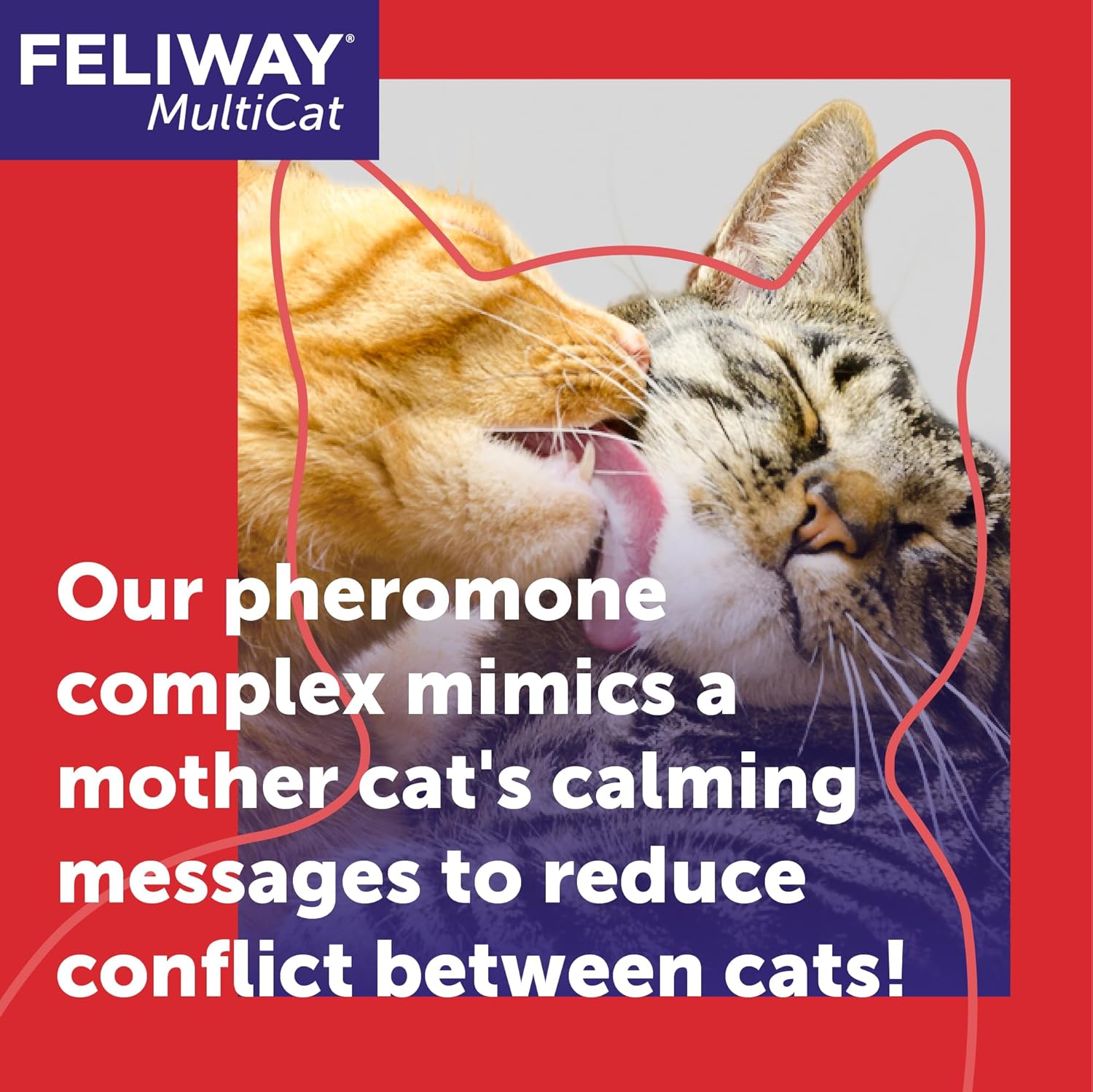 FELIWAY Multicat Calming Pheromone Diffuser Kit