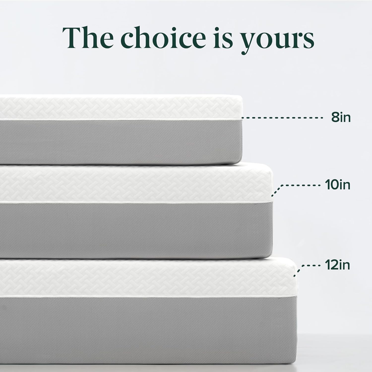 Zinus 10 Inch Green Tea Essential Memory Foam Mattress