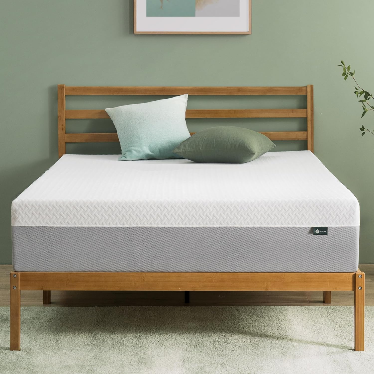 Zinus 10 Inch Green Tea Essential Memory Foam Mattress