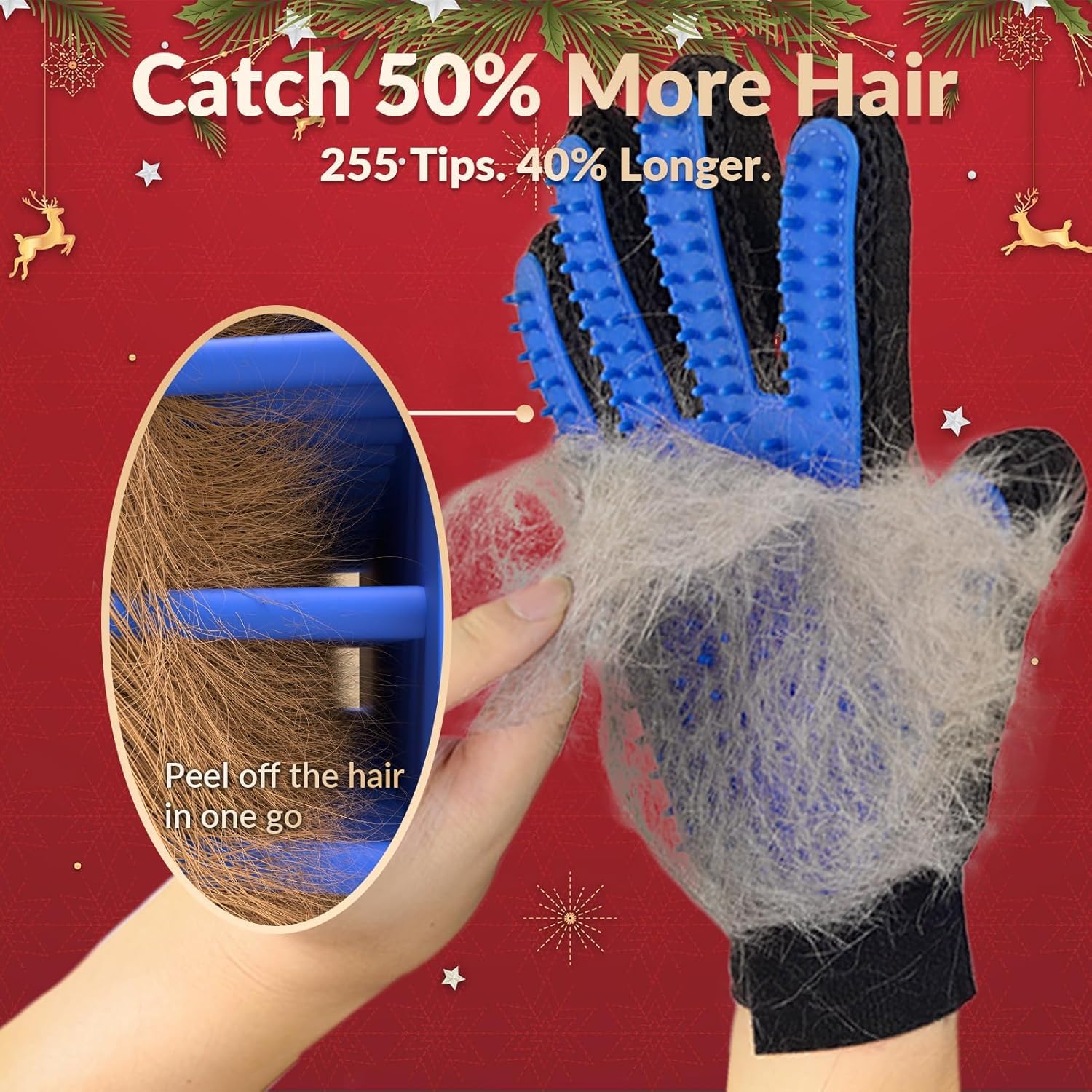 Efficient Pet Hair Remover Gloves