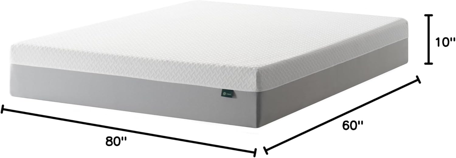 Zinus 10 Inch Green Tea Essential Memory Foam Mattress