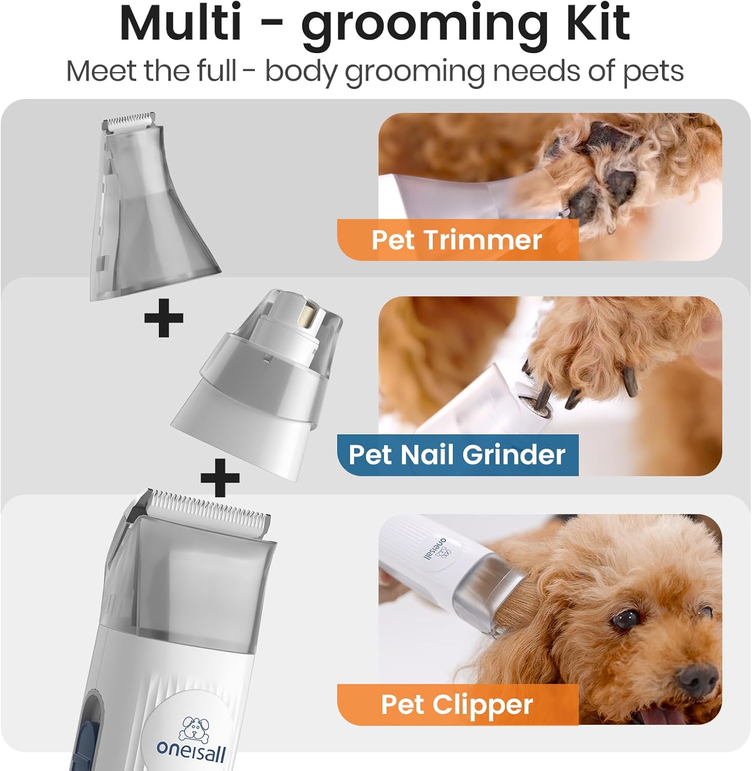 Oneisall Dog Grooming Vacuum
