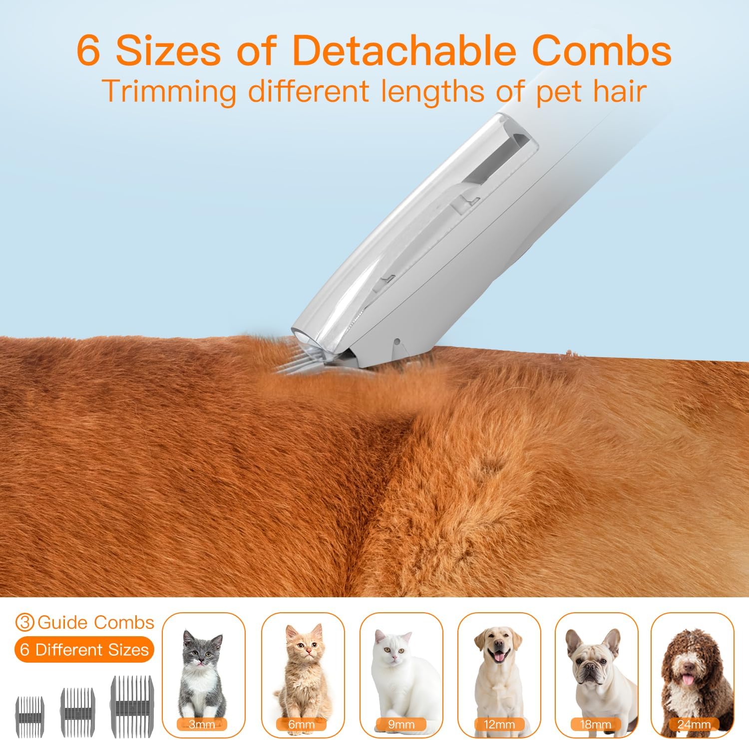 AIRROBO Dog Grooming Vacuum Kit