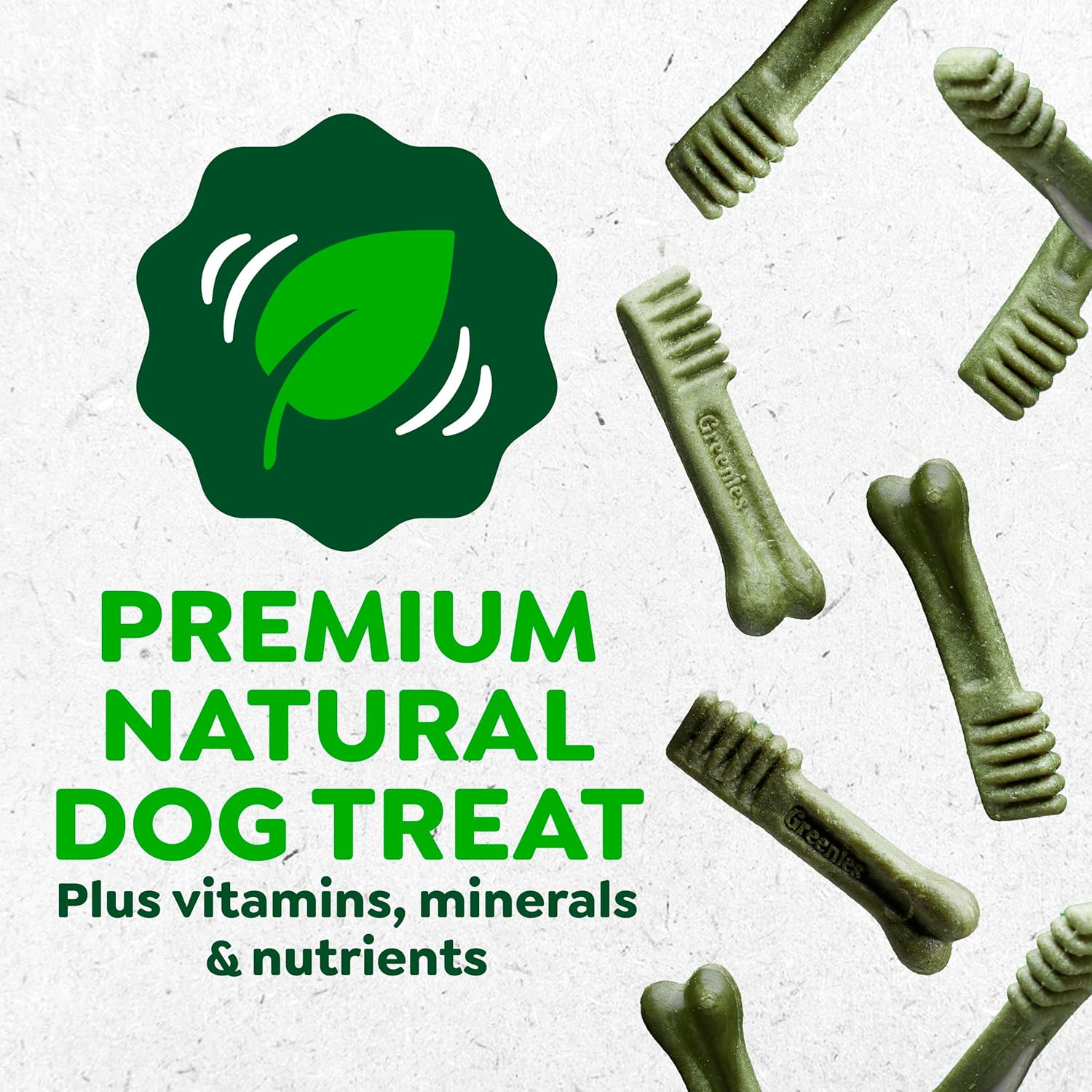 Greenies Veterinarian-Recommended Adult Natural Dental Dog Treats Regular Size