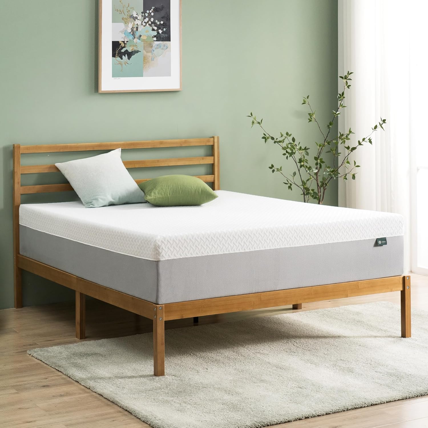 Zinus 10 Inch Green Tea Essential Memory Foam Mattress